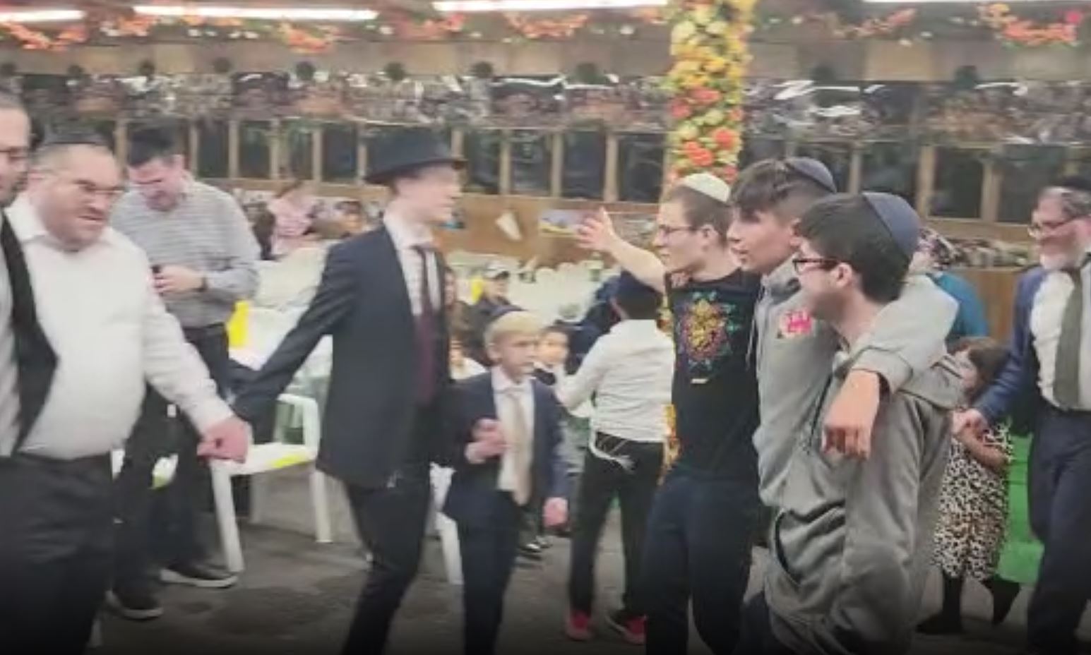 dancing in the Sukkah